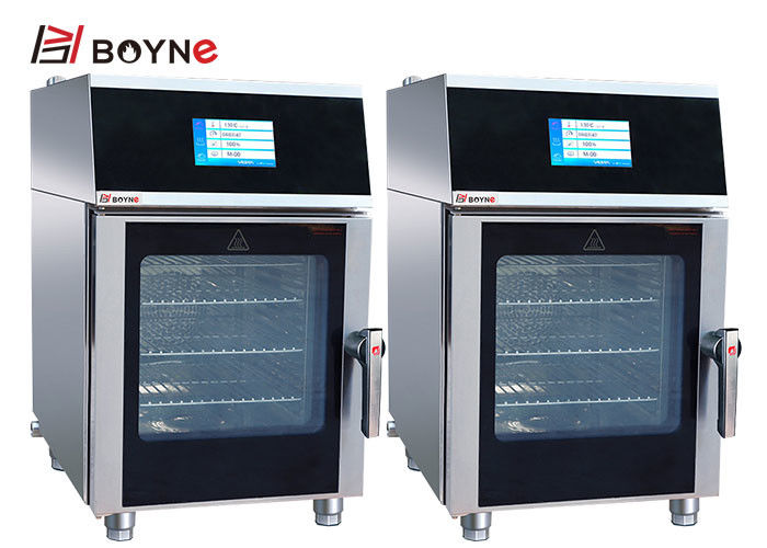 Commercial 4 Trays Combi Oven Electric 220v / 380v Touch Control have 4/8/10/20 trays can be select