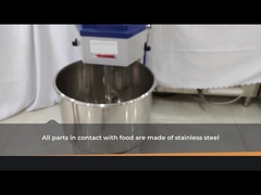 200L Commercial stainles  steel Double acting double speed dough mixer for hotel and bakery