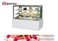 Japaese Style Right Angle Two Layers Cake Display for bakery shop