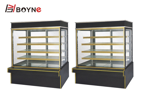 6 Layer Vertical Cake Display case Tempered Glass Bakery Chiller Cabinet