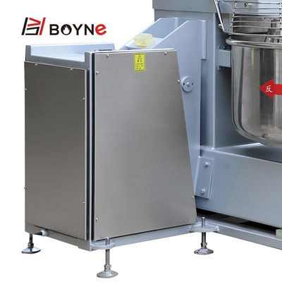 320L Bakery Processing Equipment Big Cylinder Dough Mixer White Color Stainless Steel  
